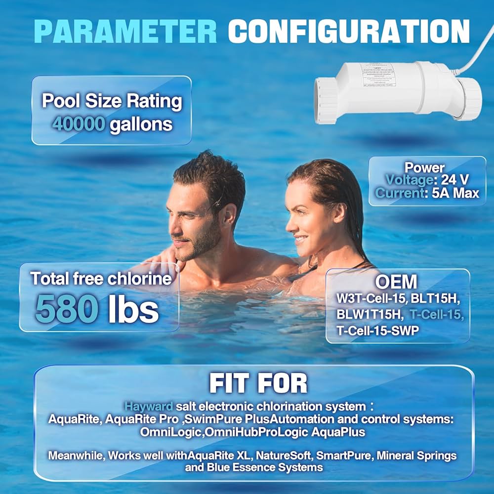 Salt専用 Amazon.com: SWIMLINE HYDROTOOLS Pool Salt Replacement Cell